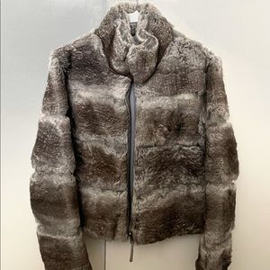 Genuine Vintage Rabbit Fur Jacket